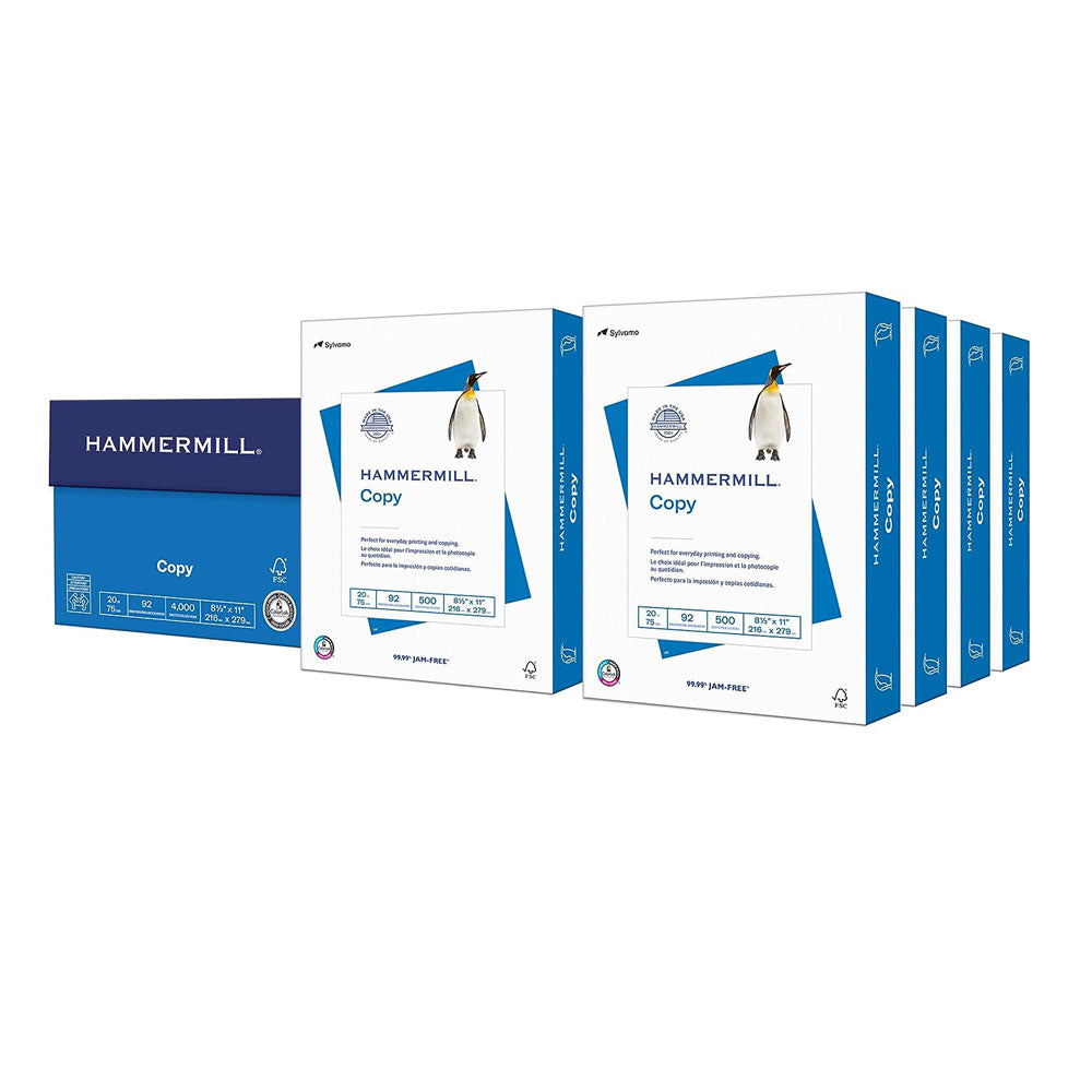 Hammermill Printer Paper, 20 Lb Copy Paper- Made in the USA