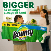 Bounty Select-A-Size Paper Towels, 6 Double Rolls, White