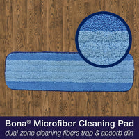 Bona Spray Mop for Hardwood Floors, with Refillable Cartridge & Washable Microfiber Pad