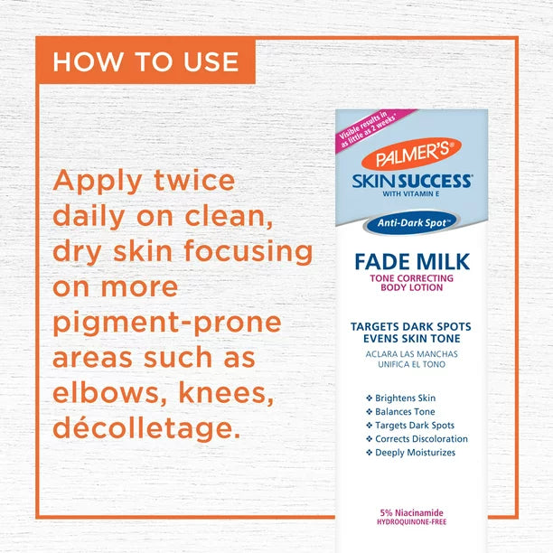 Palmer’s Skin Success Fade Milk, 8.5 fl.oz.