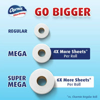 Charmin Ultra Strong Toilet Paper, 12 Mega Rolls