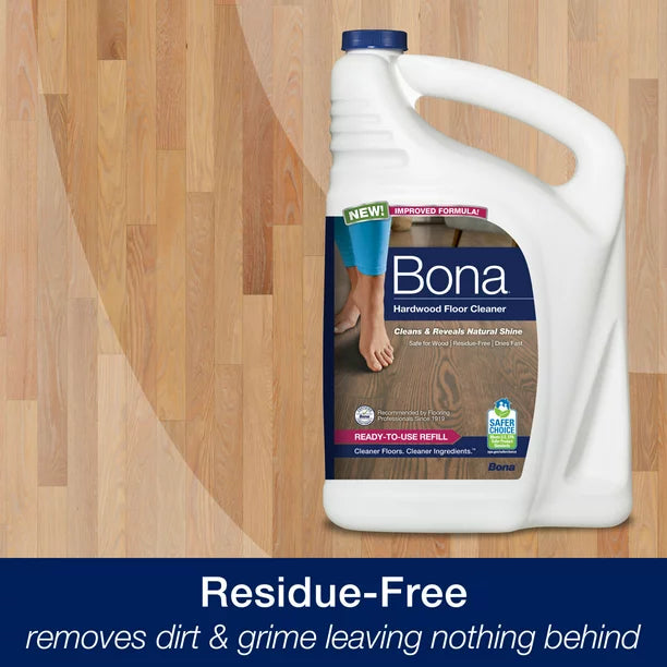 Bona Hardwood Floor Cleaner Refill, 96 fl oz